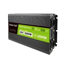Инвертор GREEN CELL 24/220V  DC/AC 3000W/6000W INVGCP3000LCD  LCD Чиста
