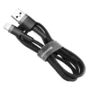 Кабел Baseus Cafule USB-A към Lightning 1м черен