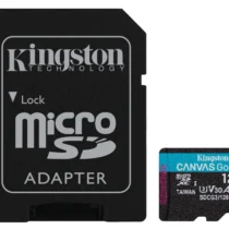 Карта памет Kingston Canvas Go! Plus microSDXC 128GB UHS-I Class 10 U3 V30 A2