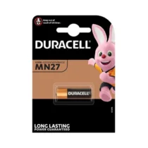 Алкална батерия DURACELL 12 V 1 бр. в опаковка за аларми А27 LR27