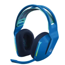 Геймърски слушалки Logitech G733 Blue Lightspeed Wireless RGB Микрофон