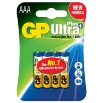 Алкална батерия GP ULTRA PLUS LR03 AAA /4 бр. в опаковка/ блистер