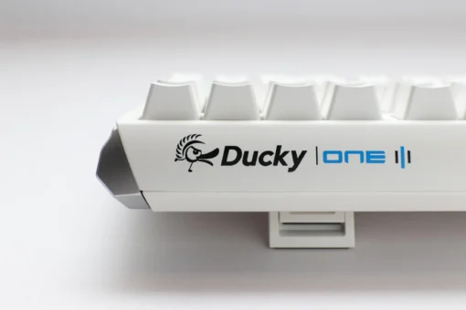 Геймърскa механична клавиатура Ducky One 3 Pure White TKL Hotswap Cherry MX Silent Red