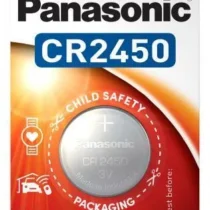 Бутонна батерия литиева PANASONIC CR2450 3V  1 бр. в блистер цена за 1