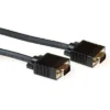 Кабел ACT AK4271 VGA мъжко - VGA мъжко 15 pin 15 м Черен Булк