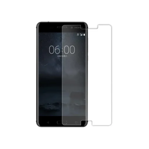 Защитни стъкла за мобилни телефони Стъклен протектор DeTech за Nokia 8 0.3mm Прозрачен -