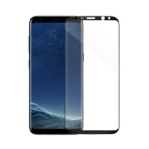 Защитни стъкла за мобилни телефони Стъклен протектор Mocoson Nano Flexible за Samsung Galaxy S8 5D 0.3 mm Черен -