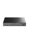 Суич Cudy FS1026PS1 24x10/100 PoE+ Switch 2 x Gigabit порта 1 x SFP Slot