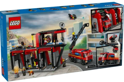LEGO City – Fire Station with Fire Truck – 60414