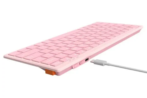 Безжична клавиатура A4TECH FBX51C FSTyler Baby pink