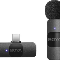 Безжична микрофонна система с ревер USB-C BOYA BY-V10