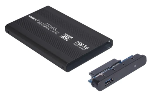 Makki Външна кутия за харддиск External Case 2.5″ SATA USB3.0 Aluminium
