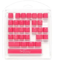 Капачки за механична клавиатура Ducky Pink 31-Keycap Set Rubber Backlit Double-Shot US
