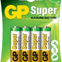 Алкална батерия GP SUPER LR6 AA 4 бр. в опаковка 1.5V GP15A