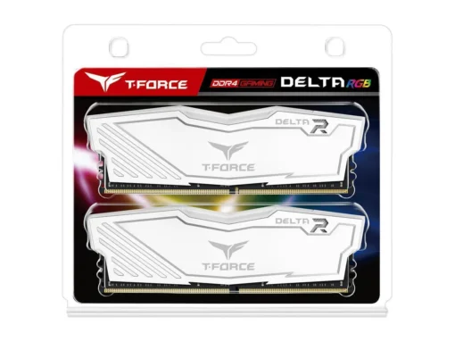 Памет за компютър Team Group T-Force Delta RGB White DDR4 – 16GB
