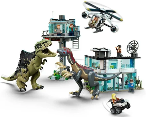 LEGO Jurassic World – T.Rex and Atrociraptor Dinosaur Breakout –
