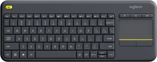 Клавиатура Logitech Wireless Touch K400 Plus Черна