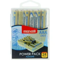 Алкални батерии MAXELL LR03 15V AAA 24 бр. блистер PVC case