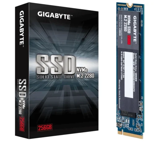 SSD диск Gigabyte M.2 NVMe PCIe Gen 3 SSD диск 256GB