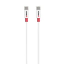 Кабел Skross USB-C - USB-C 2.0 мъжко 0.15 м Бял