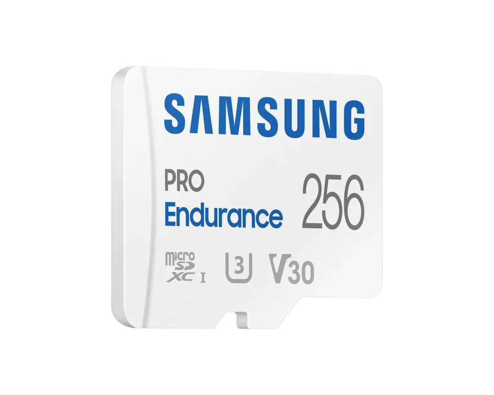 Карта памет Samsung PRO Endurance microSDXC UHS-I 256GB Адаптер