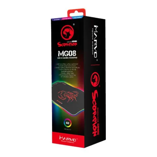 Marvo светеща подложка за мишка Gaming Mousepad MG08 – Size M