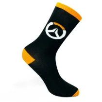 Чорапи ABYSTYLE OVERWATCH Socks Logo Черен/Оранжев