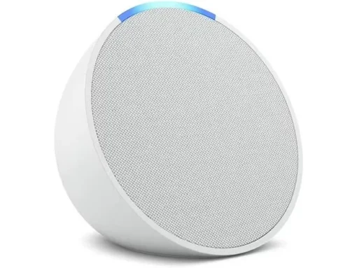 Преносима смарт тонколона Amazon Echo Pop Gen1 Bluetooth Alexa Бяла
