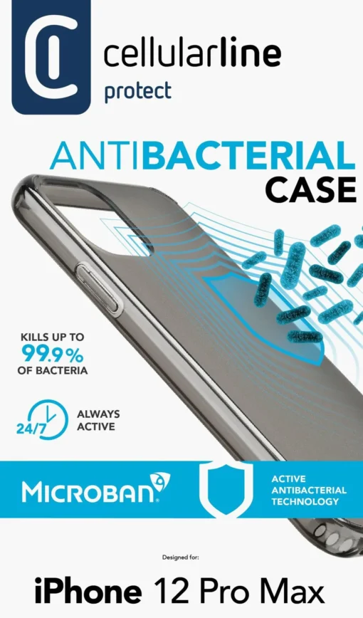 Антибактериален калъф Microban за iPhone 12 Pro Max