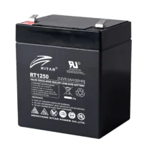 Оловна батерия RITAR (RT1250) AGM 12V 5Ah 90/ 70/ 10 1mm Терминал 1