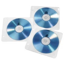 Пластм. пликчета за папки HAMA Двустранни за CD/DVD-та 50 бр в пакет цената е за 50