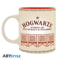 Чаша ABYSTYLE HARRY POTTER Hogwarts 4 Houses Бял