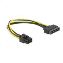 Кабел DeLock Power SATA 15 pin към 6 pin PCI Express 20 cm