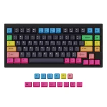 Капачки за механична клавиатура Keychron Rainbow 96-Keycap Set PBT Dye-Sub US