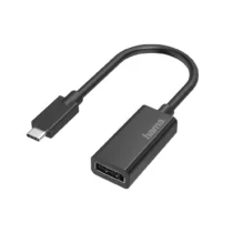 Адаптер HAMA 200314 USB-C мъжко - DisplayPort женско Ultra HD 4K Черен