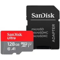 Карта памет SANDISK Ultra microSDXC 128GB A1 UHS-I U1 Class 10 140MB/s