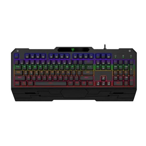 Механична геймърска клавиатура Redragon T-Dagger Battleship Rainbow