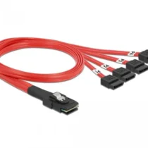 Интерфейсен кабел DeLock Mini SAS SFF-8087 > 4 x SATA 7 pin 0.5 m