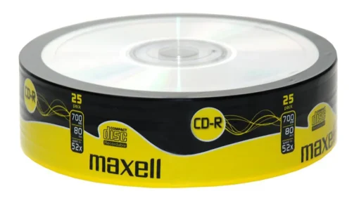 CD-R80 MAXELL 700MB 52x 25 бр