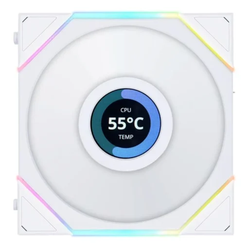 Вентилатор Lian Li UNI FAN TL Reverse LCD 120mm – White