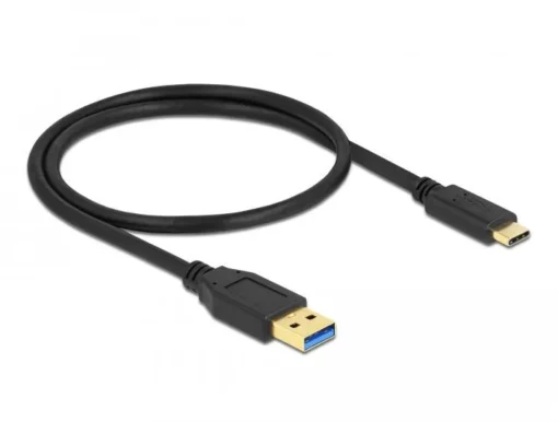 Кабел Delock USB-C мъжко – USB 3.2 A мъжко