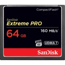 Карта памет SANDISK Extreme PRO CompactFlash 64GB VPG 65 160 Mb/s