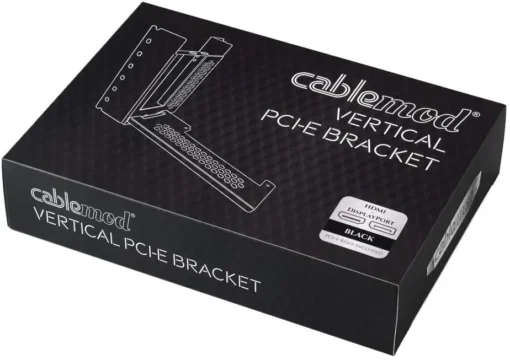 Универсален брекет и кабел за вертикален монтаж за видео карта CableMod PCIe x16
