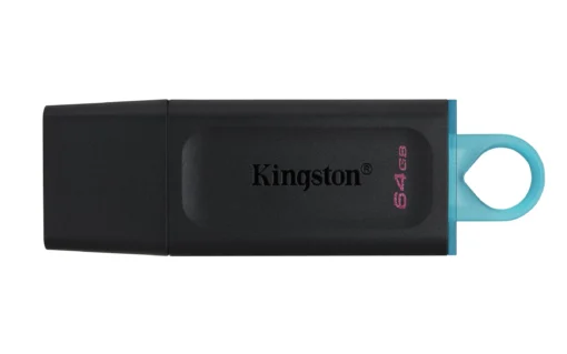 USB памет KINGSTON DataTraveler Exodia 64GB USB 3.2 Gen 1 Черен