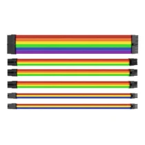 Комплект оплетени кабели Thermaltake TtMod Rainbow
