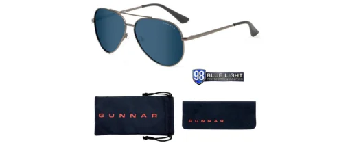 Слънчеви очила GUNNAR Maverick Gunmetal Onyx