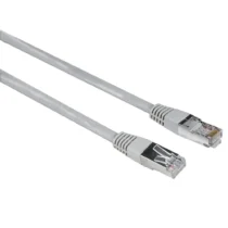 Мрежов кабел HAMACAT 5e FTP/UTP RJ-45 - RJ-45 20 м екраниран Сив булк