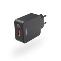 Мрежово зарядно Hama Qualcomm Quick Charge 3.0 USB-A 19.5 W Черен