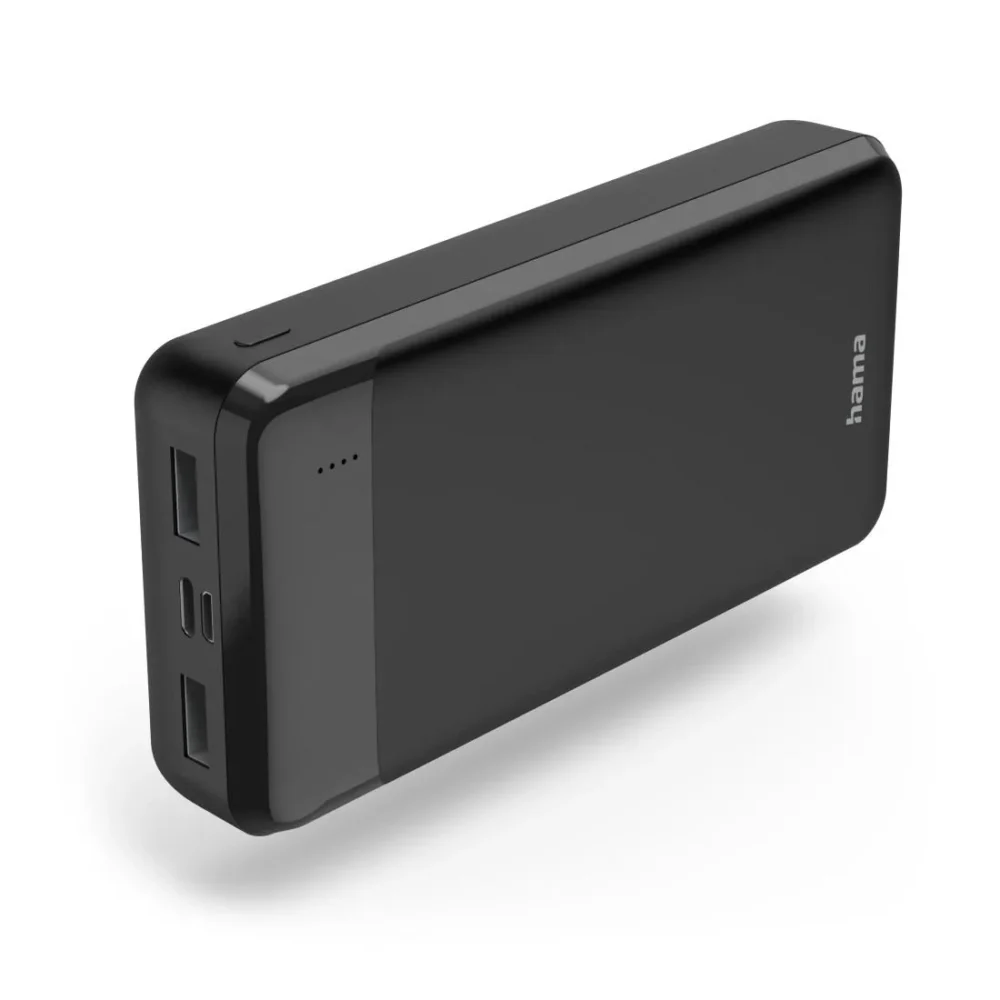 Външна батерия HAMA "Eco Power 20" 20000 mAh Изходи: 1 x USB-C 2 x USB-A