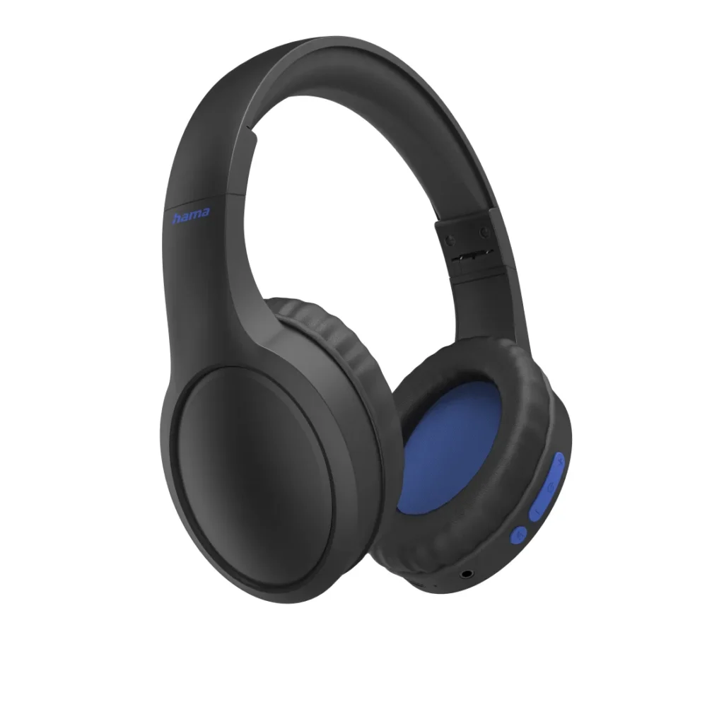 Блутут слушалки HАМА "Spirit Focused" Over-Ear ANC Micro Bag Черни
